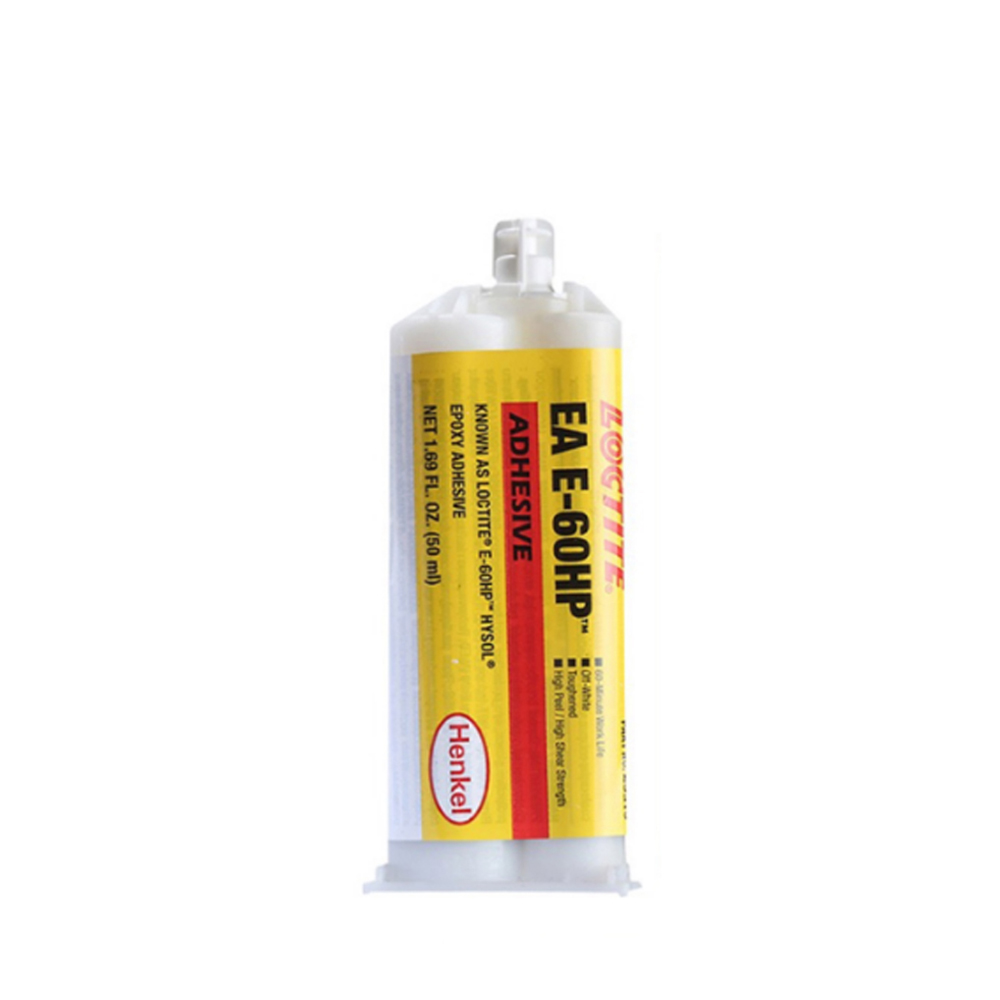 LOCTITE EA E-60HP Epoxy Adhesive off-white two-part structural epoxy for metal and plastic bonding