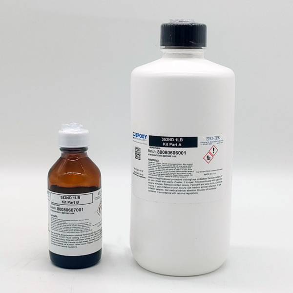 EPO-TEK 353ND Epoxy AB Optical Fiber Adhesive