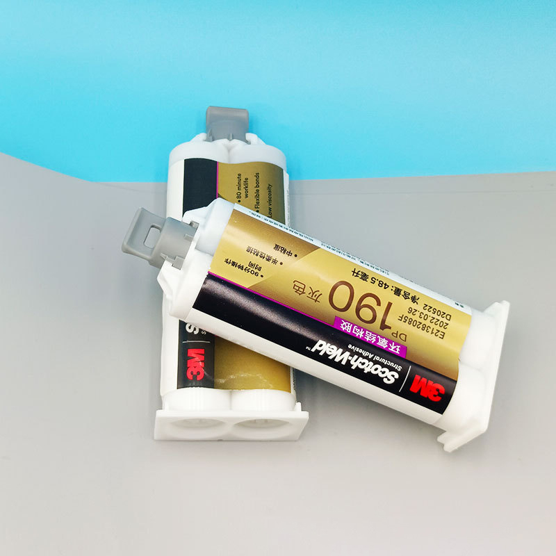 1 3M DP190 Epoxy Adhesive two-part structural epoxy for metal plastic glass and rubber bonding