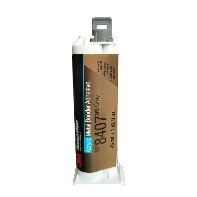 3M DP8407NS Acrylic Adhesive gray metal bonder for metal plastic and oily surface bonding