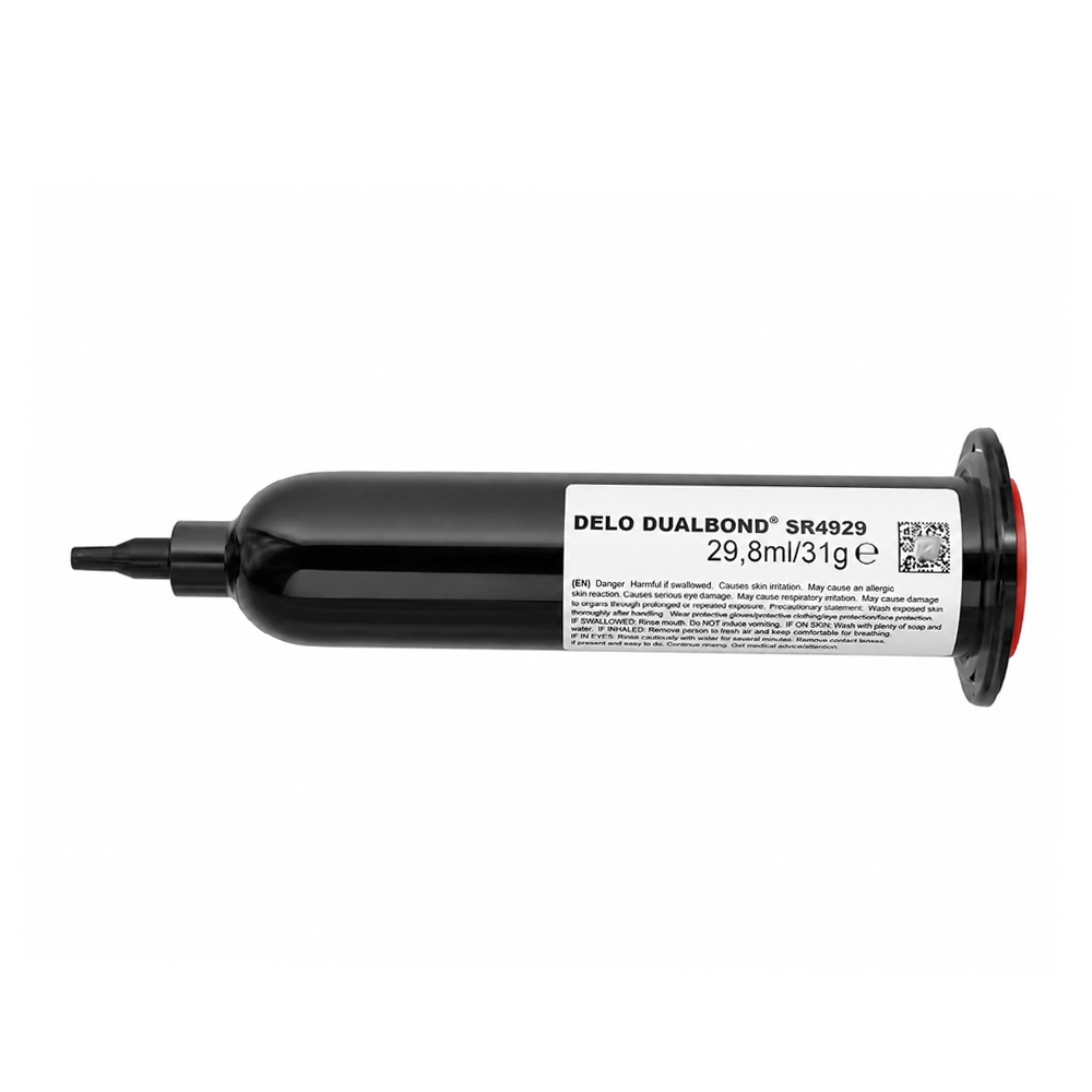 P DELO SR4929 UV Adhesive one-component dual curing adhesive for industrial and electronic bonding