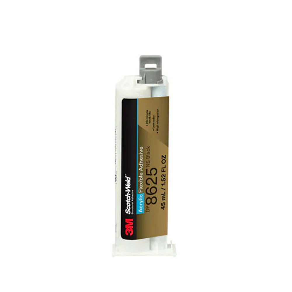 未标题-1 拷贝 3M DP8625NS Acrylic Adhesive black flexible non-sag structural adhesive for metal plastic and thin panel bonding
