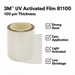 未标题-1 拷贝 3M 81100 UV Activated Film 100 micron adhesive film for electronics and display bonding