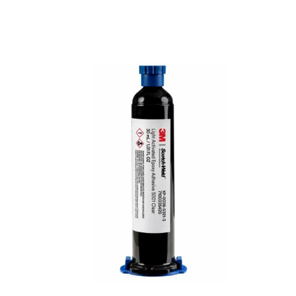 未标题-1 拷贝 3M 5001 Light Activated Epoxy Adhesive clear one-part UV blue light curing epoxy for electronics and glass bonding