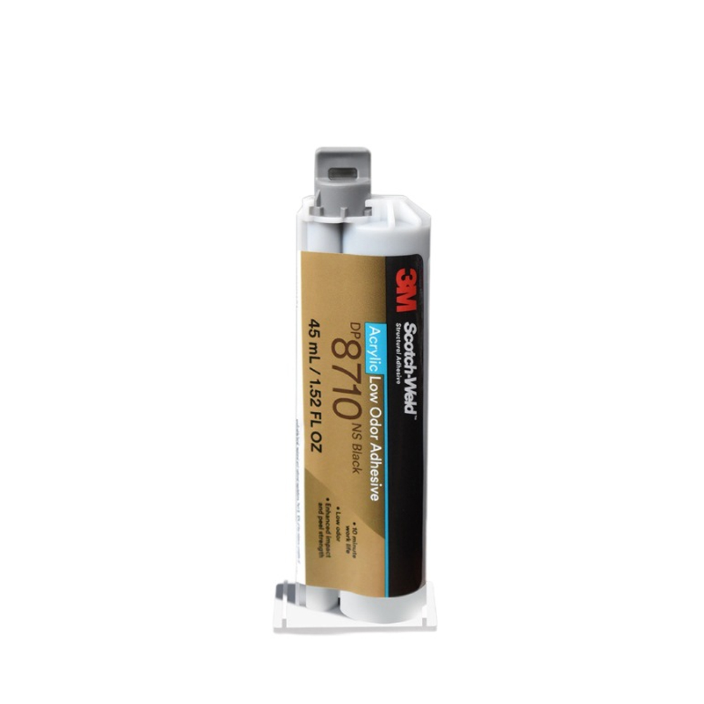 未标题-1 拷贝 3M DP8710NS Acrylic Adhesive black low odor non-sag structural adhesive for metal plastic and composite bonding