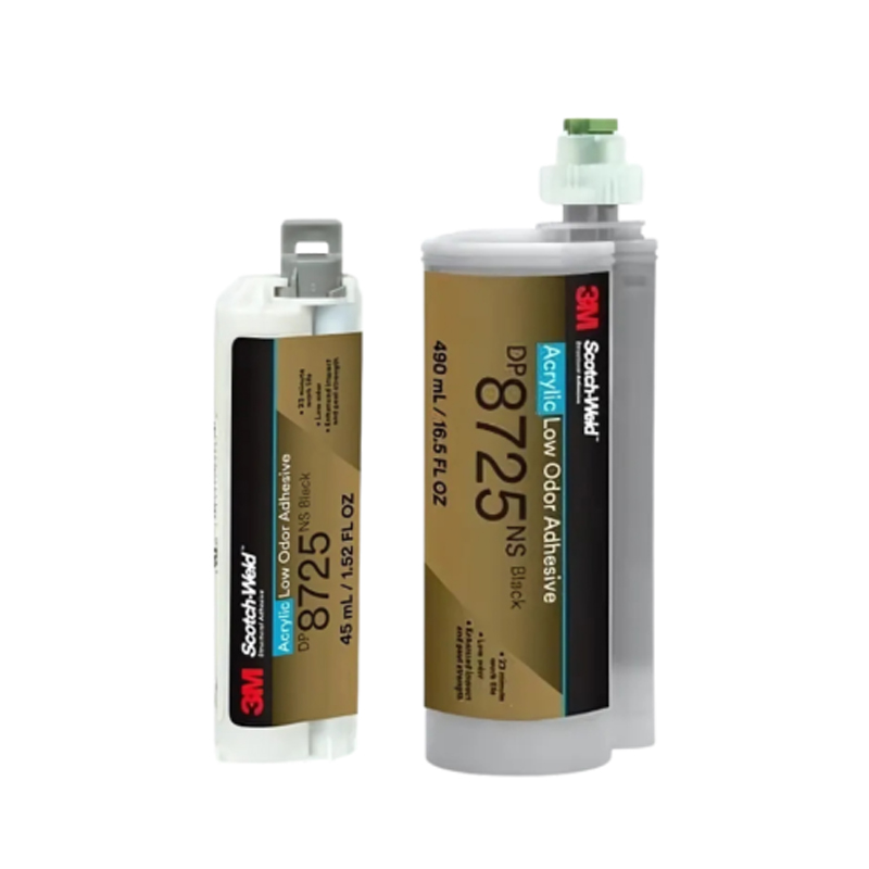 1 3M DP8725NS Acrylic Adhesive Black 490 mL Duo-Pak Structural Adhesive