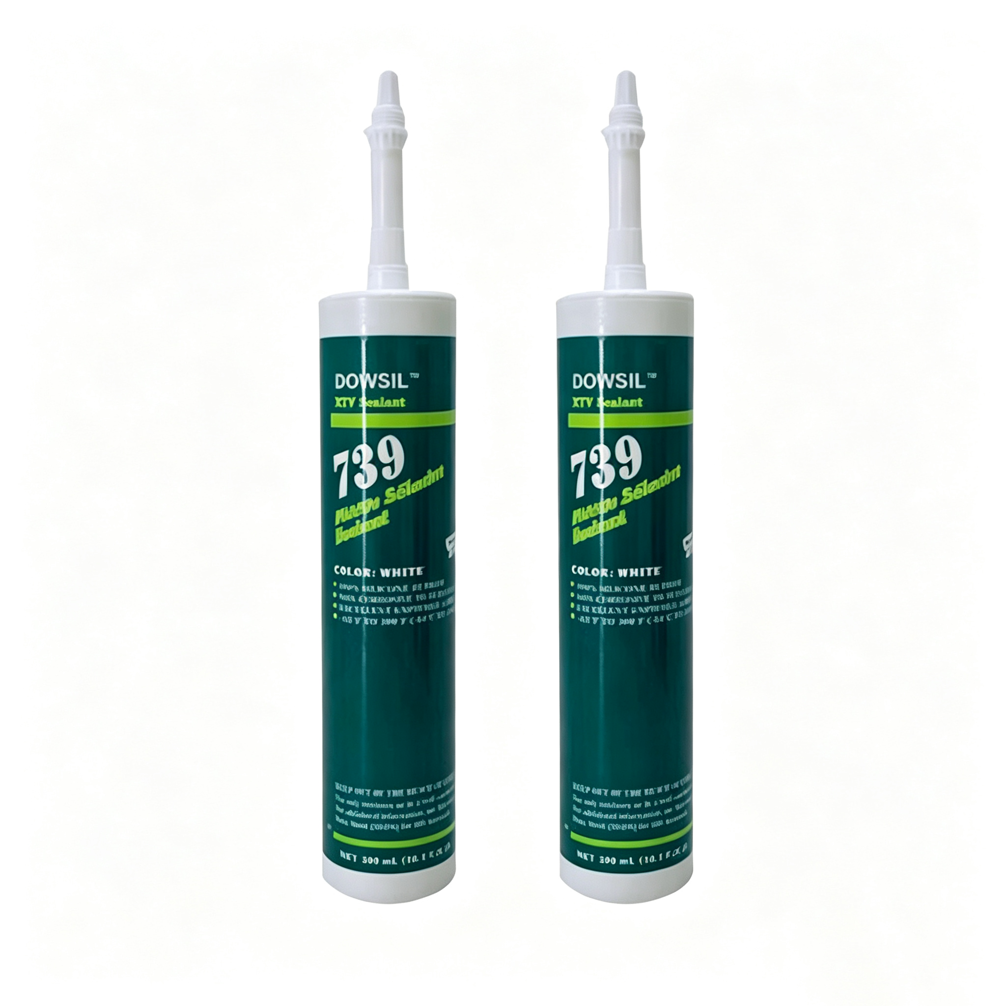DOW道康宁739 DOWSIL 739 One-Part Neutral-Cure Plastic Adhesive for Plastic and Metal Bonding