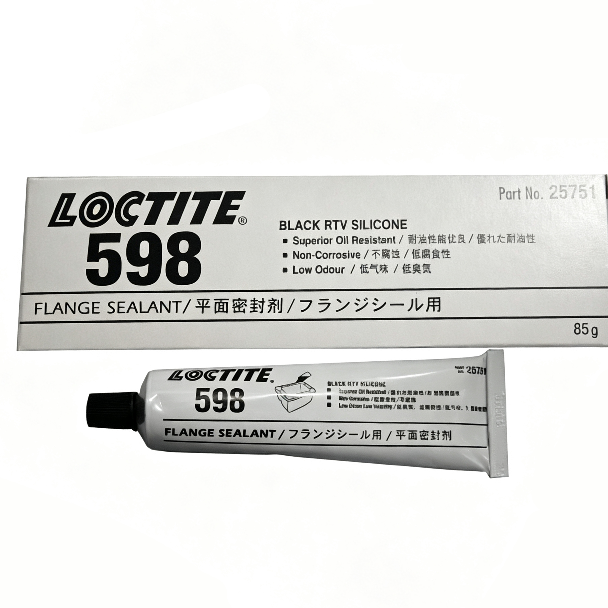 LOCTITE 598 RTV Silicone Gasket Maker for Oil Pans and Automotive Engines
