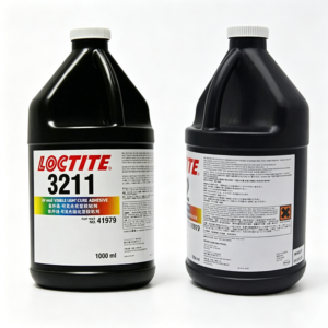 LOCTITE AA 3211 UV/Visible Light Cure Acrylic Adhesive for Polycarbonate, Glass, Plastic and Metal Bonding