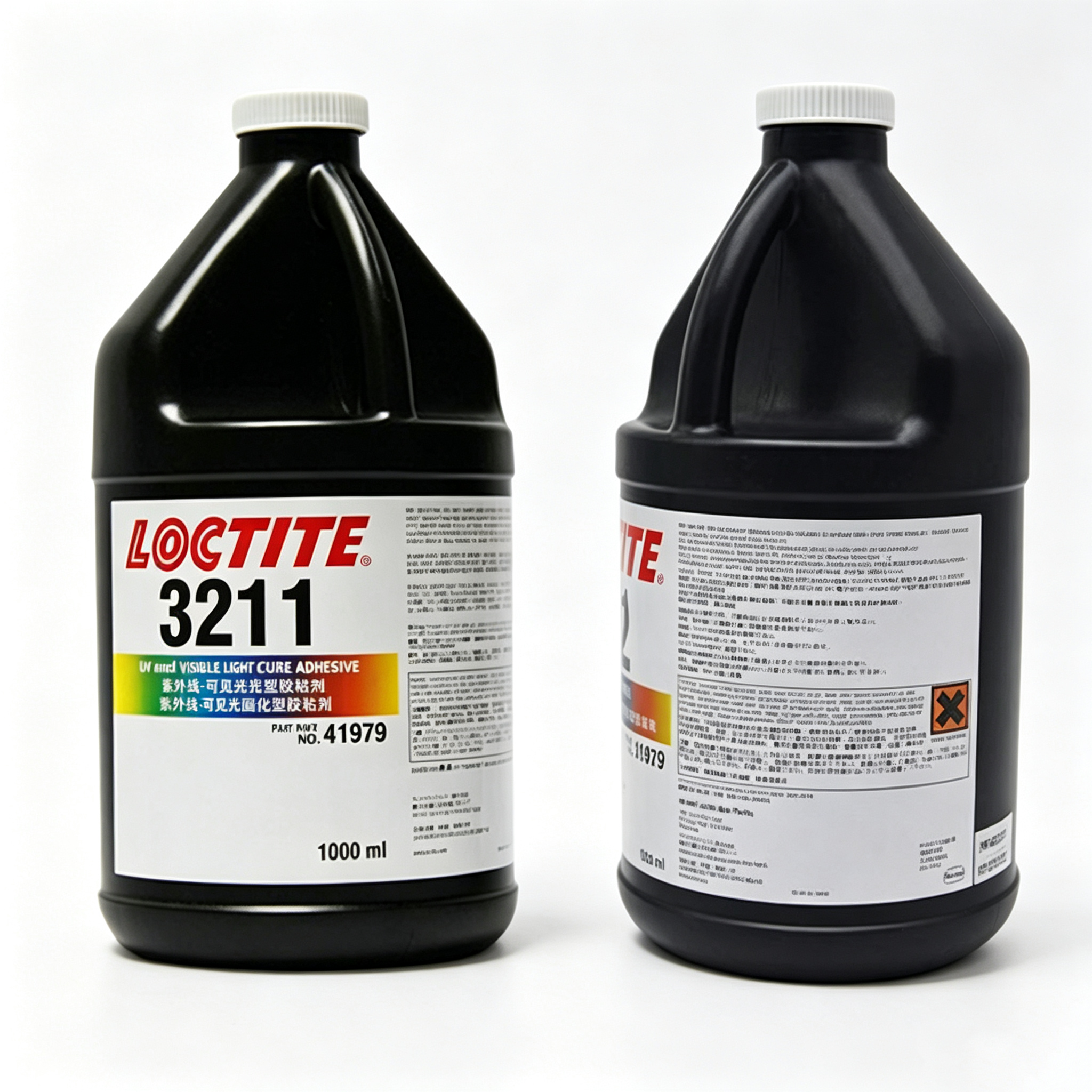 LOCTITE乐泰3211UV LOCTITE AA 3211 UV/Visible Light Cure Acrylic Adhesive for Polycarbonate, Glass, Plastic and Metal Bonding