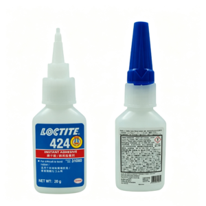 LOCTITE乐泰424 LOCTITE 424 Low Viscosity Instant Adhesive for EPDM Rubber Plastic and Metal Bonding