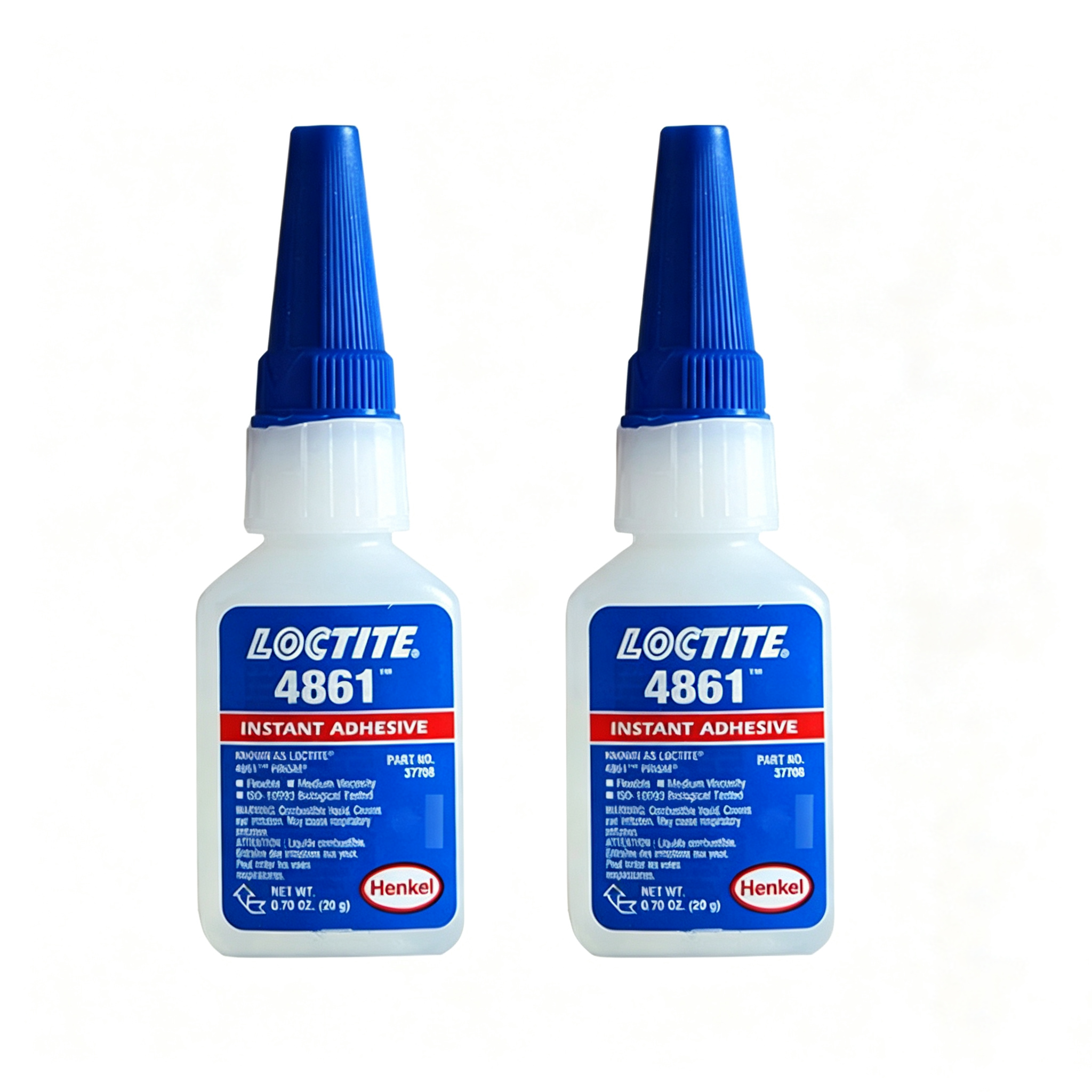 LOCTITE 4861 Flexible Instant Adhesive for Medical Devices Rubber Plastic and Metal Bonding