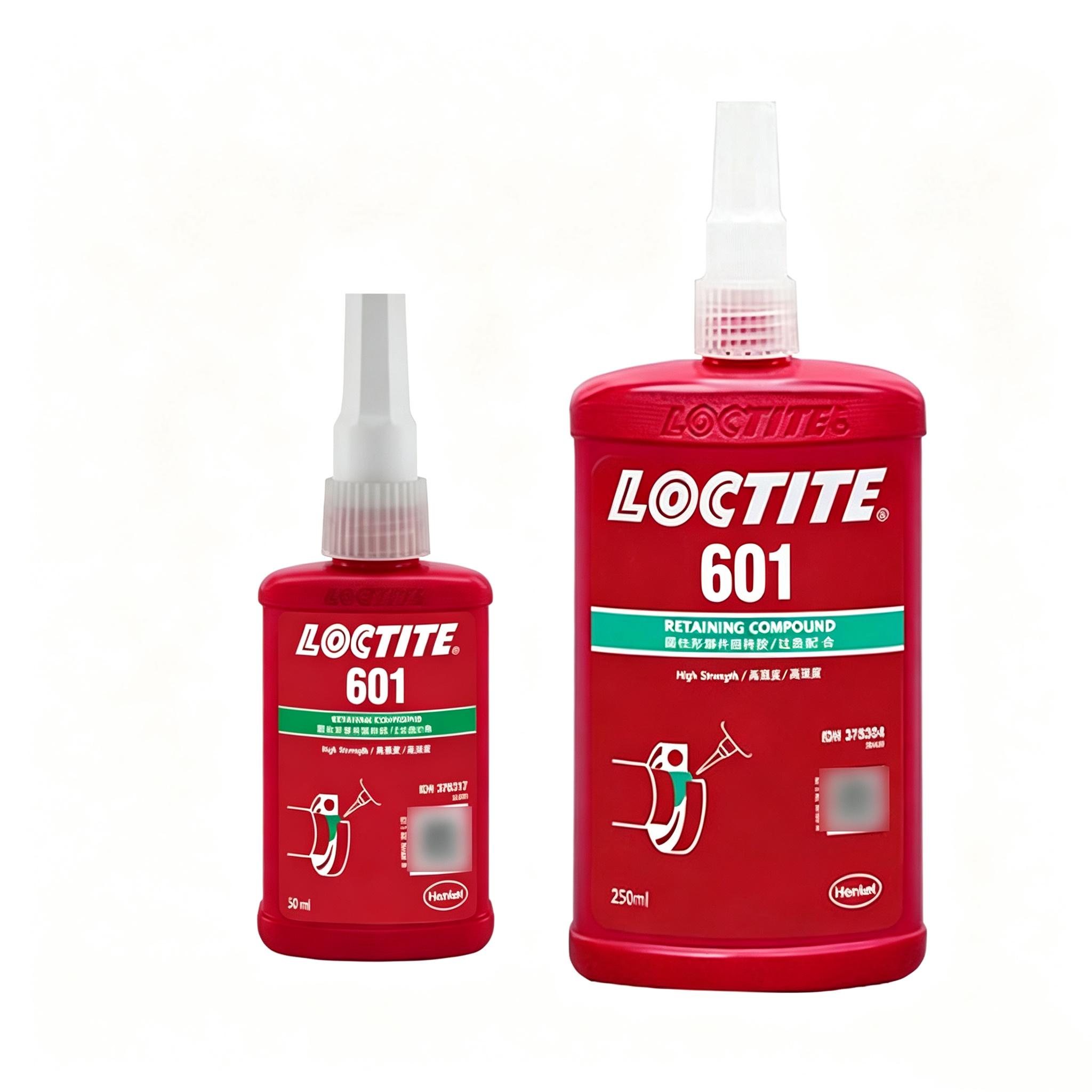 LOCTITE乐泰601 LOCTITE 601 High Strength Retaining Compound for Shafts Bearings and Cylindrical Parts