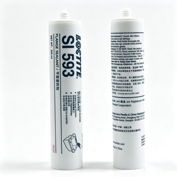 LOCTITE乐泰SI 593 LOCTITE SI 593 Black RTV Silicone Sealant for Flexible Bonding, Gasketing and Weatherproof Sealing