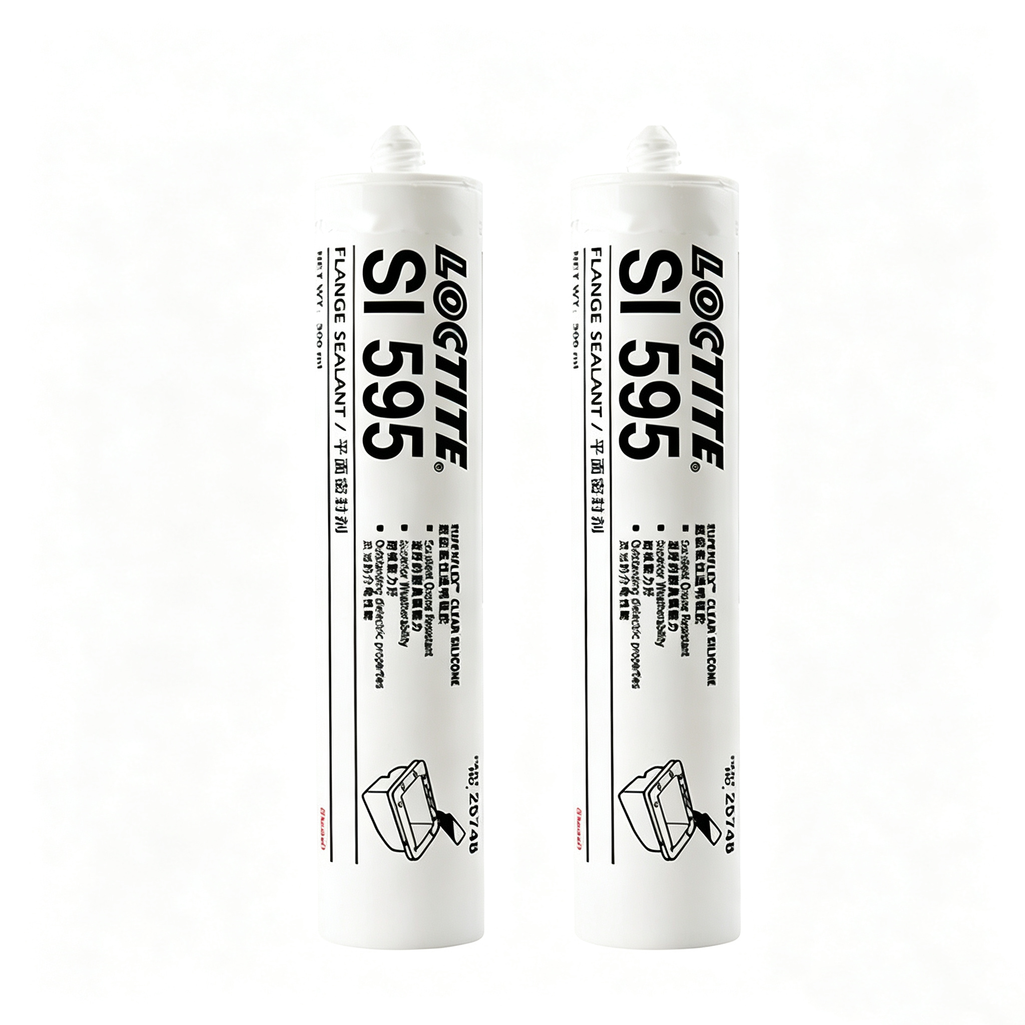 LOCTITE乐泰SI 595 LOCTITE SI 595 Silicone Sealant for Flexible Industrial Sealing