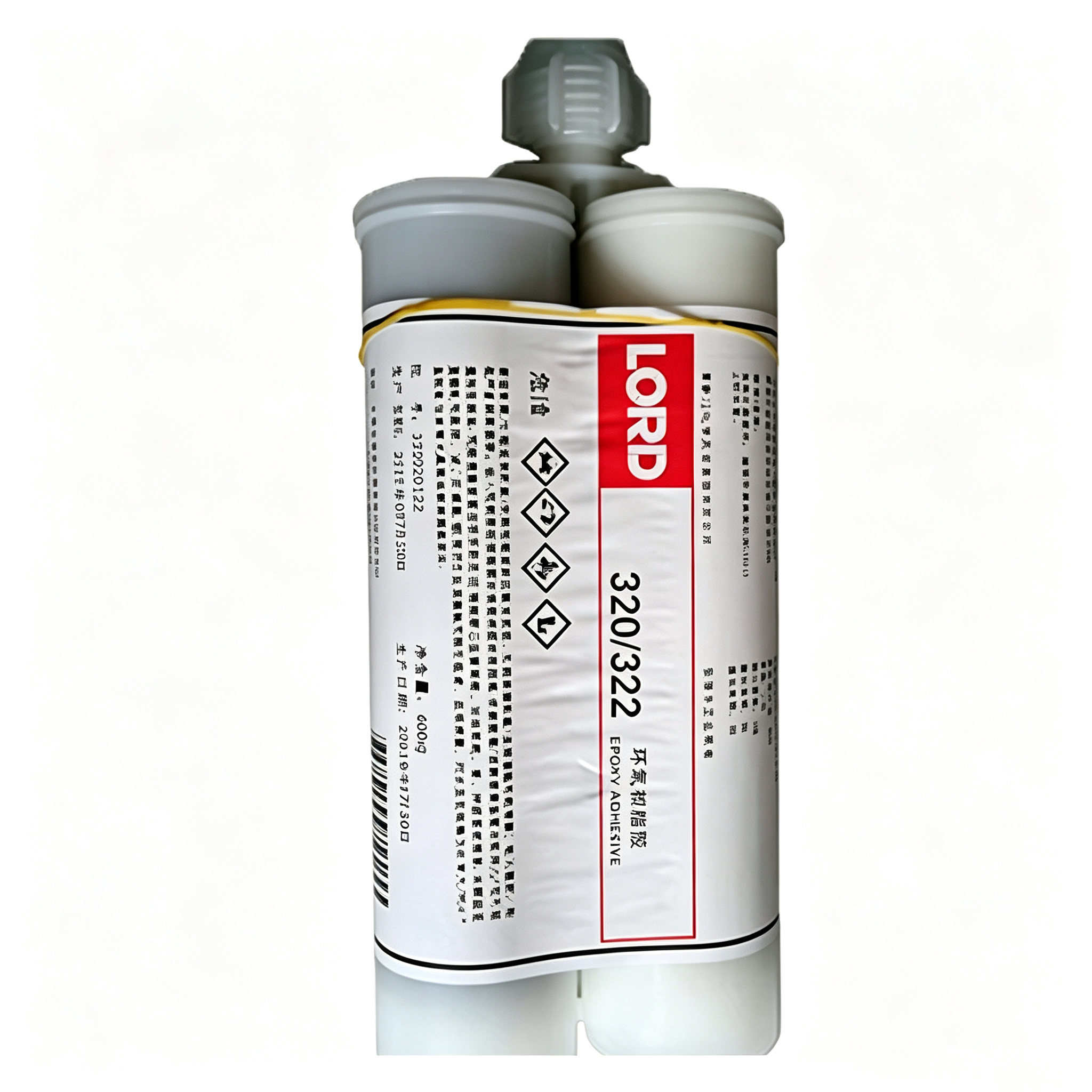 LORD 320/322 Epoxy Adhesive Two Component Structural Epoxy Glue for SMC Metal Rubber FRP Thermoplastic Automotive Composite Bonding and Repair