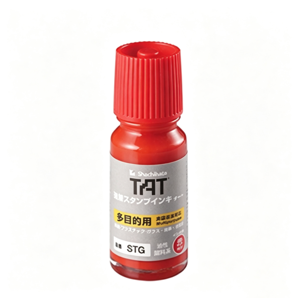 TAT STG-1 Shachihata TAT STG-1 Multipurpose Stamp Ink for Metal Plastic and Glass