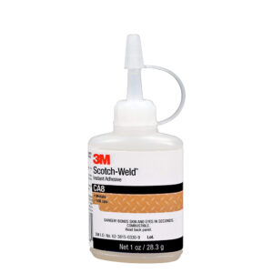3M CA8 Instant Adhesive Clear Low Viscosity Cyanoacrylate Glue