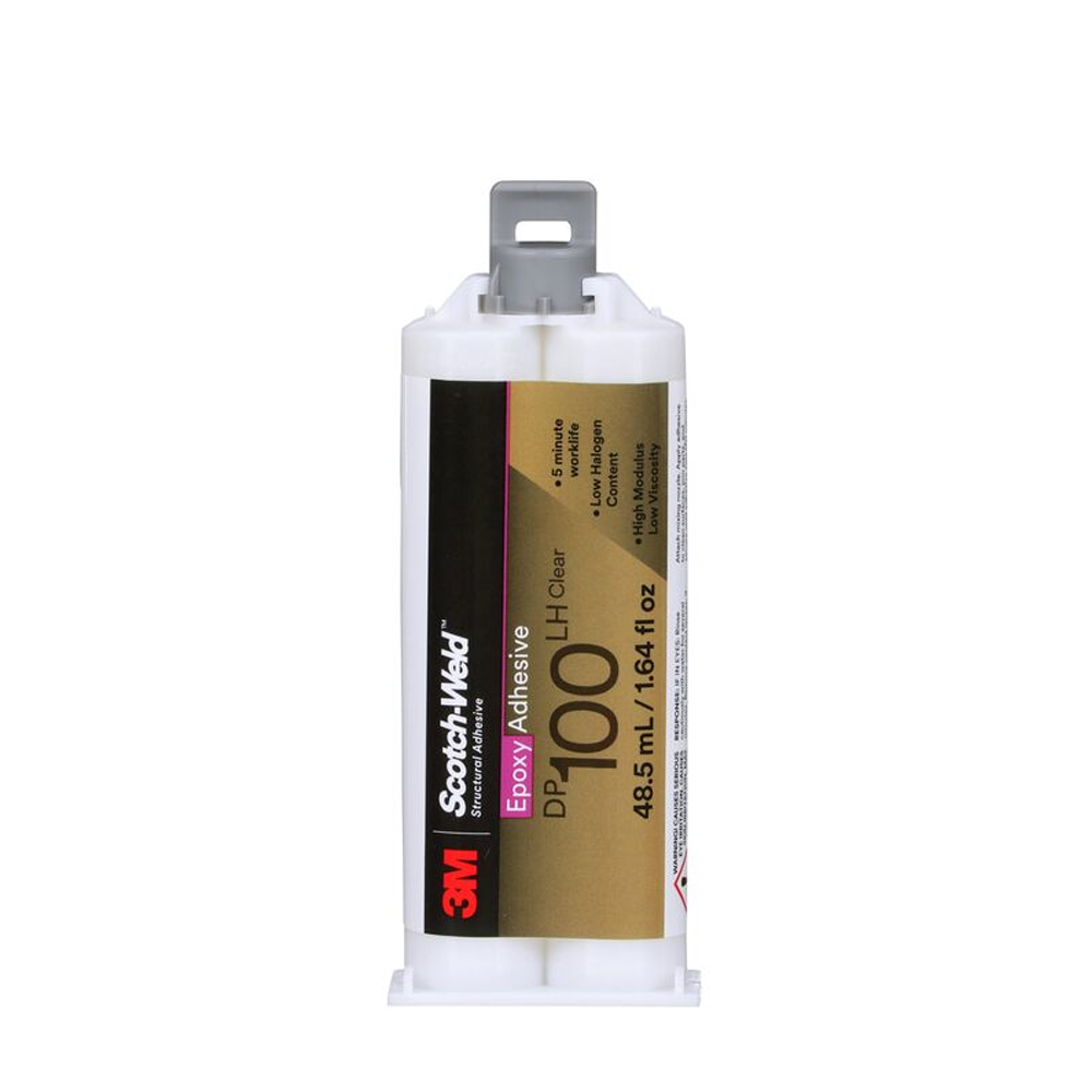 3M DP100LH Epoxy Adhesive Clear Low Halogen Two Part Fast Setting Adhesive
