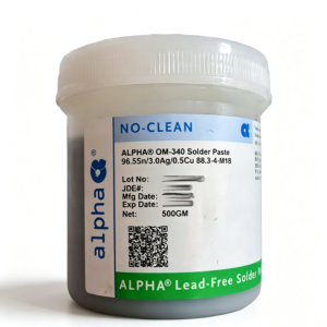 ALPHA阿尔法OM-340 MacDermid Alpha ALPHA OM-340 Lead-Free Solder Paste for Fine-Pitch SMT PCB Assembly