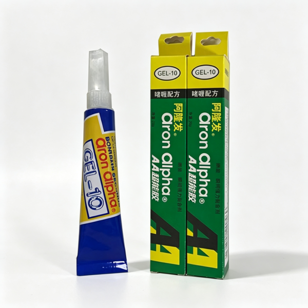 AronAlpha阿隆发GEL-10 ARON ALPHA GEL-10 Instant Adhesive for Metal, Plastic, Rubber, Leather and Ceramic Bonding