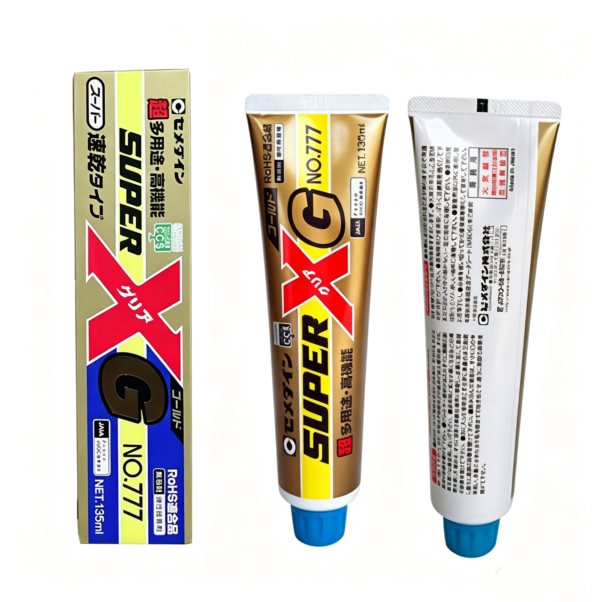 CEMEDINE施敏打硬XG777 CEMEDINE Super XG 777 Fast-Curing Elastic Adhesive for Multi-Material Bonding