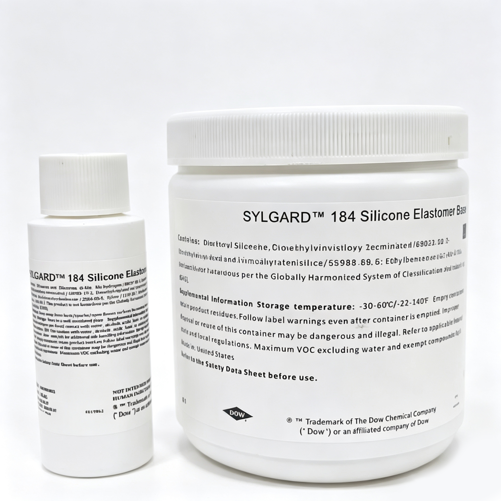 DOWSIL陶熙道康宁184PDMS DOW SYLGARD 184 PDMS Silicone Elastomer Kit for PCB Potting, Encapsulation and Mold Casting