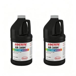 LOCTITE AA 3494 LOCTITE AA 3494 Clear UV and Visible Light Cure Acrylic Adhesive for Glass, Metal, Ceramic and Automotive Lighting