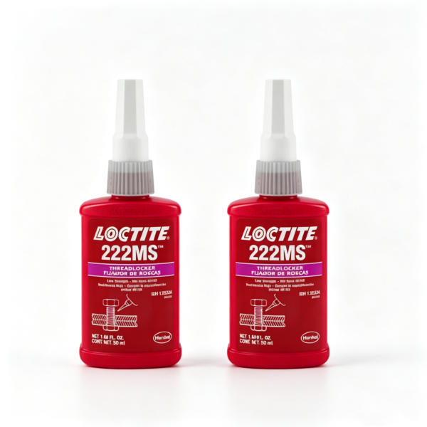 LOCTITE 222MS Low-Strength Military-Spec Threadlocker for Small Metal Fasteners