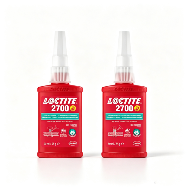 LOCTITE乐泰2700 LOCTITE 2700 High-Strength Threadlocker for Zinc-Flake, Stainless Steel and M20 Metal Fasteners