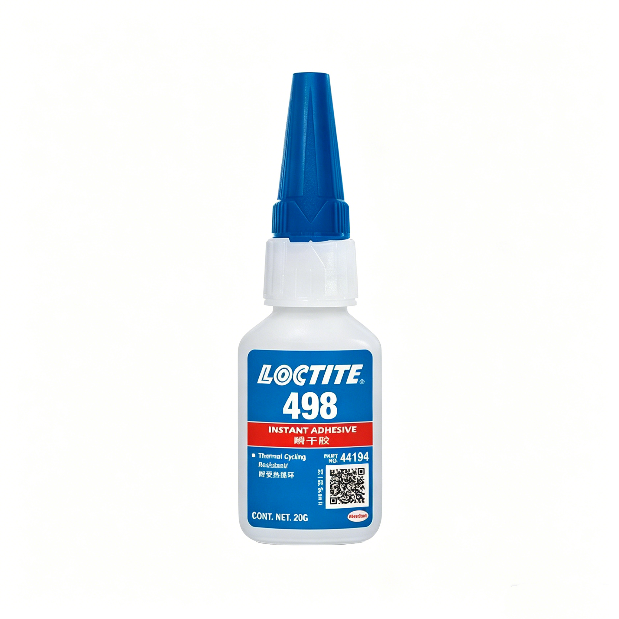 LOCTITE乐泰498 Henkel LOCTITE 498 Heat Resistant Instant Adhesive for Metal Plastic and Rubber Bonding