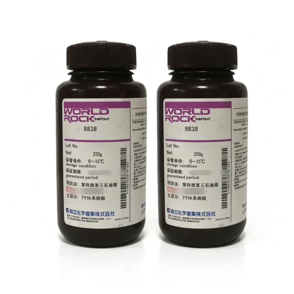 WORLD ROCK 8838 Optical Adhesive for Lens, Prism and Automotive Optical Assembly